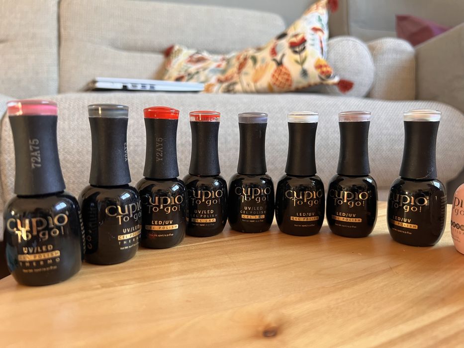 Ojă semipermanentă Cupio + Dimond Coat, Perfect matt, bonder, magic.