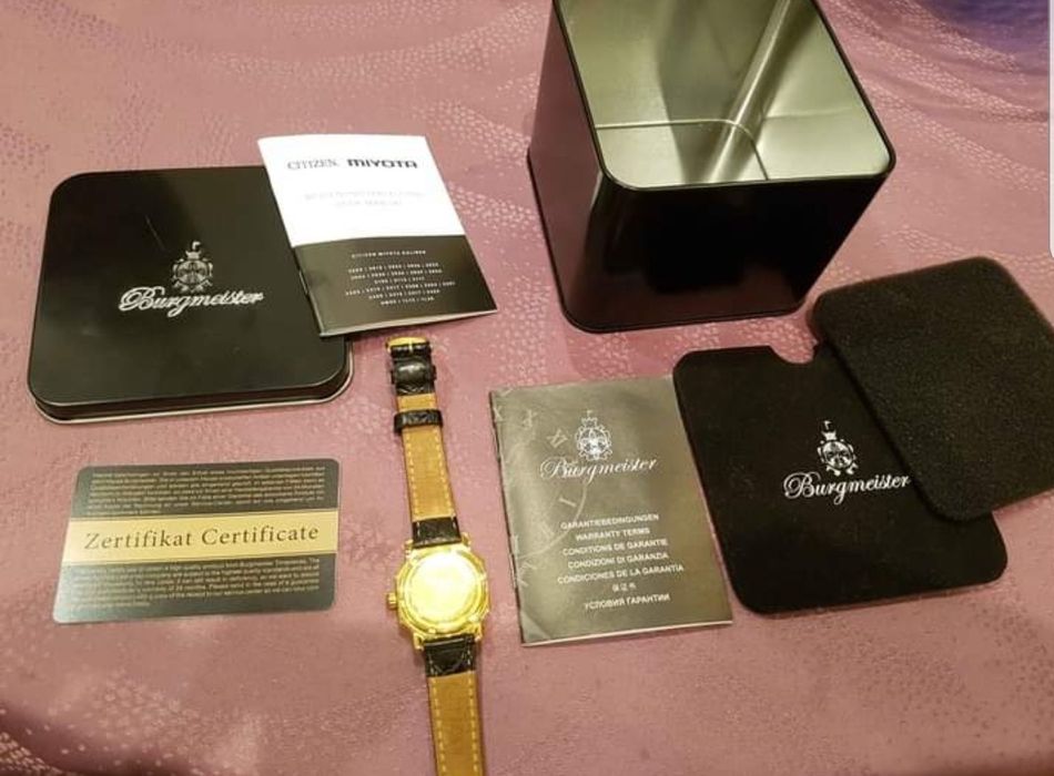 Луксозен часовник Burgmeister