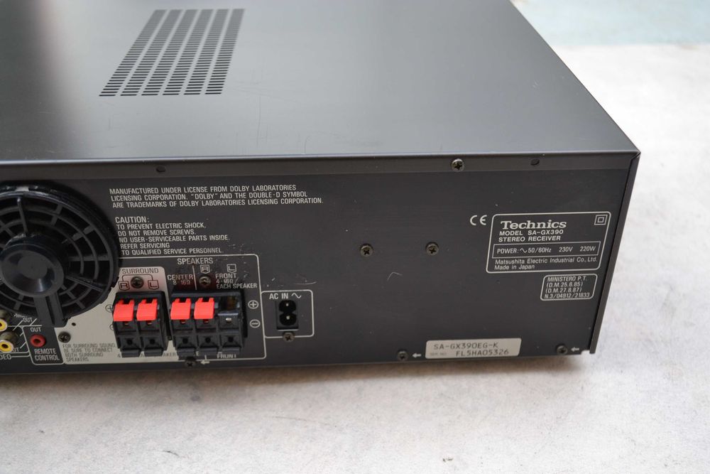 Amplificator Technics SA GX 390