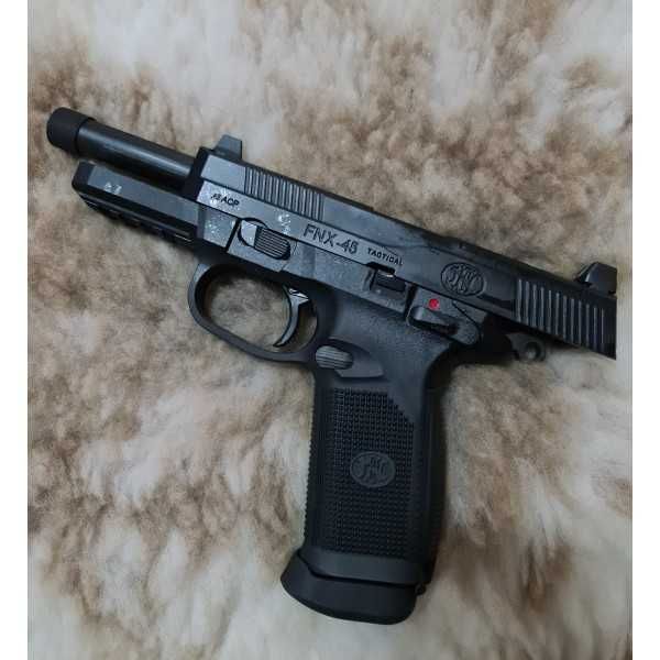 Pistol airsoft FN FNX .45 Tactical GBB greensas