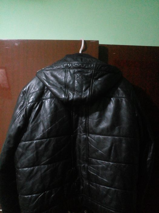 Кожаная куртка мужская