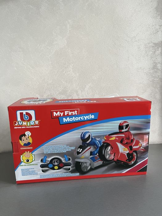 Prima mea motocicleta cu telecomanda, Bburago