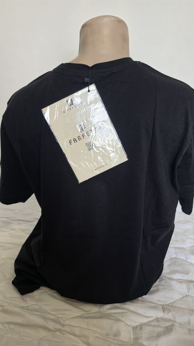 Tricou Givenchy, nou, negru, imprimeu cusut, eticheta Farfetch, S-XXL, unisex