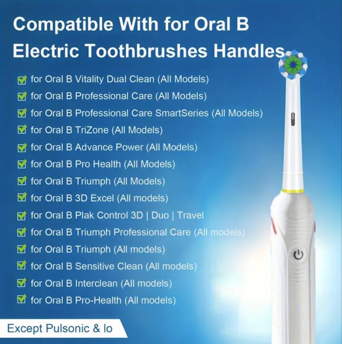 Резервни глави за четка за зъби Oral-B