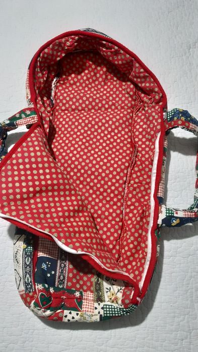 Coș matlasat transport nou- nascut