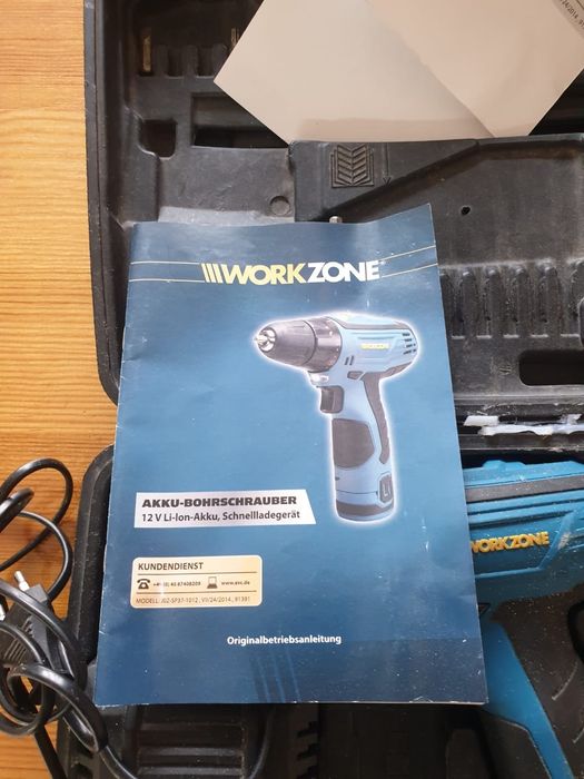 Продам шуруповерт Workzone (Германия)