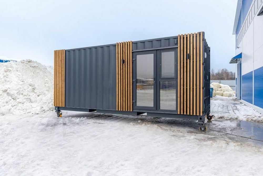 Жылытылған контейнерлер, кеңселер, дүкендер