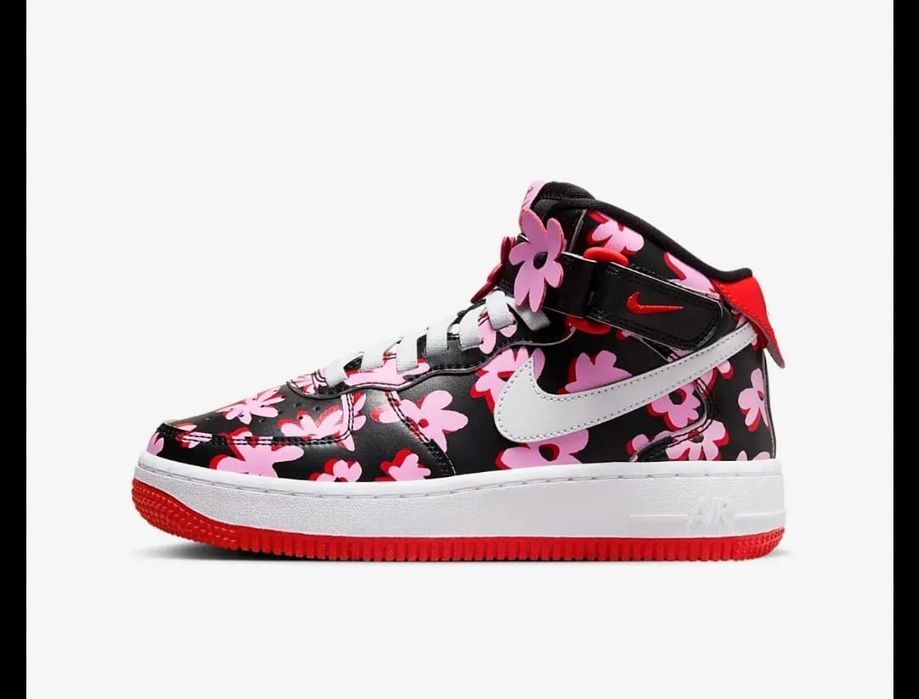 Nike air force 1 mid floral 36.5 si 38 originali