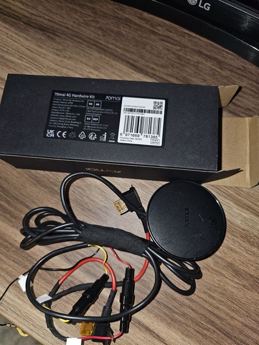 Kit 70mai 4G Hardwire pentru Camera auto 70mai Omni 360 Dash Cam
