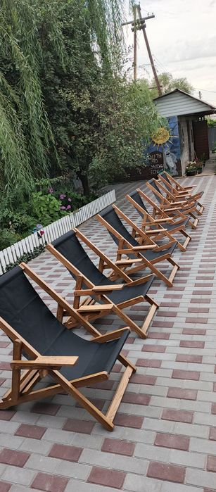 кресло пляжное новое