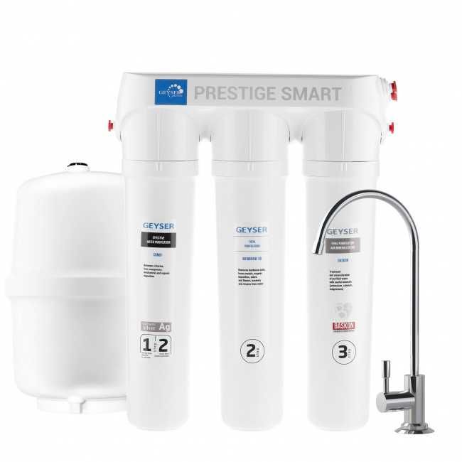 Гейзер Престиж Смарт обратный осмос (бак 12 л) Geyser Фильтр Filtr