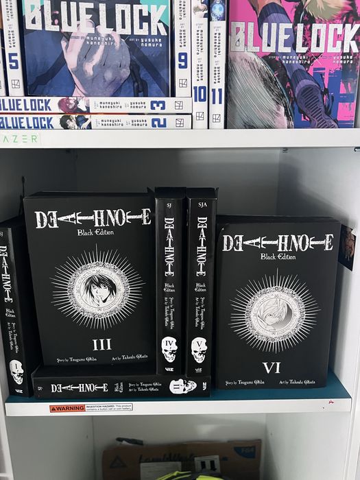 Death Note Black Edition томове 1–6 (пълна колекция)