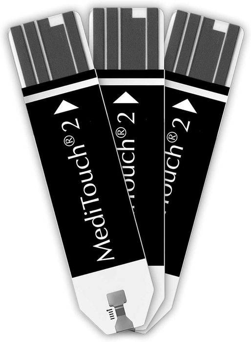 Medisana MediTouch 2 тест ленти за кръвна захар - 50 x резервни ленти за апарат за измерване
