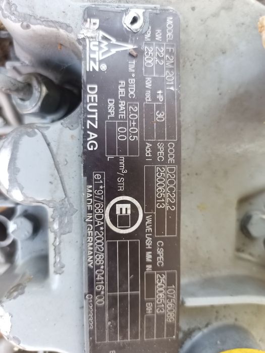 Motor 2 cilindri Deutz