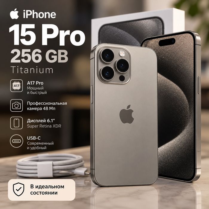 iPhone 15 Pro 256 Titanium