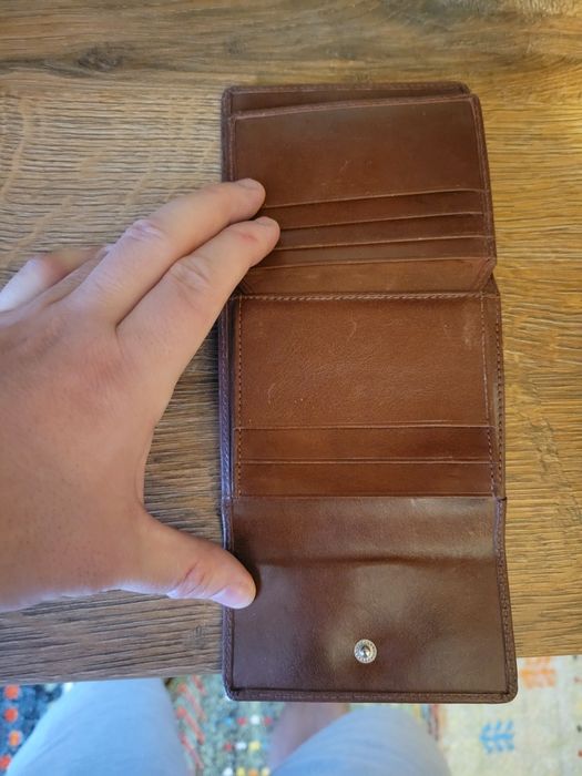 portofel barbati piele ca nou calitate premium