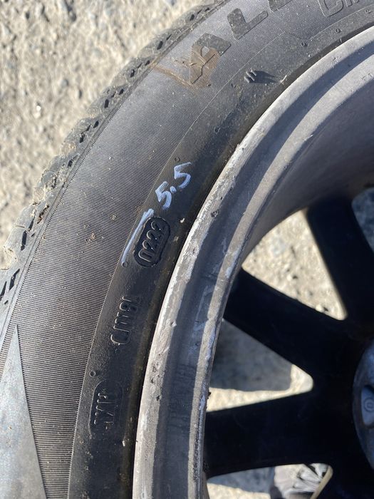 Джанти ауди s line 17 цола с добри зимни гуми