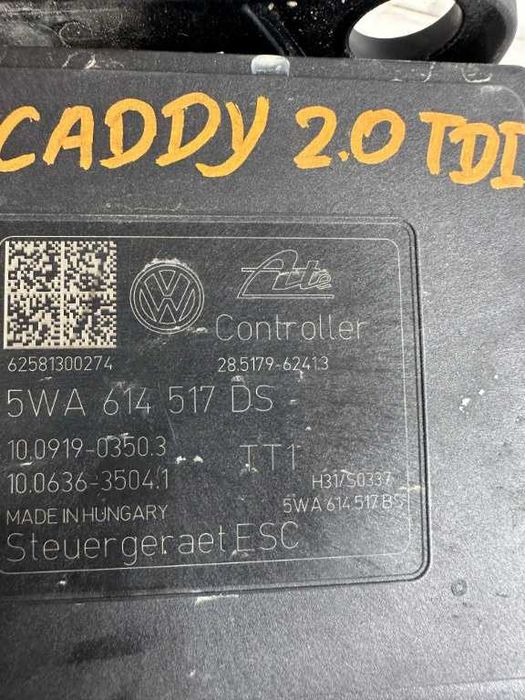 Dezmembrari Pompa ABS VW Caddy 2.0 euro 6 fab 2025 cod piesa 5WA614517DS