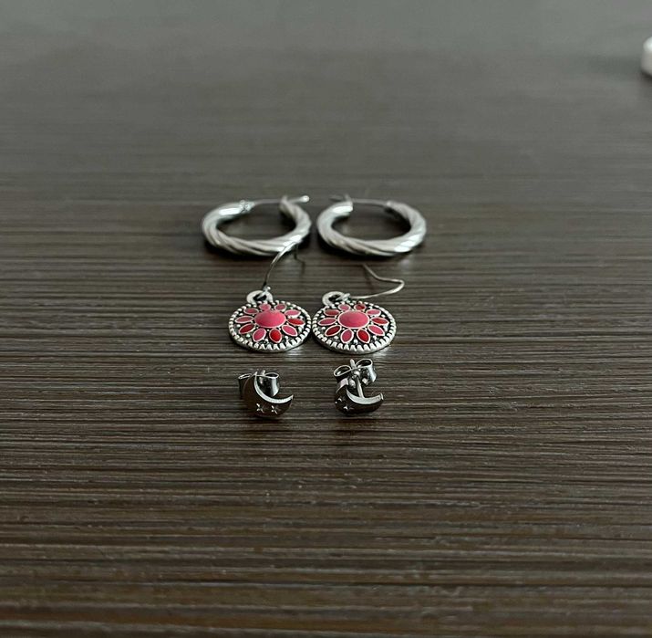 3 Perechi de Cercei pentru Femei, Noi, Nepurtati