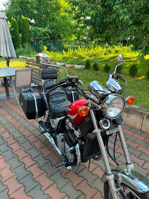 Kawasaki LTD 450 (1986) – Stare excelentă, A2, Transmisie pe curea
