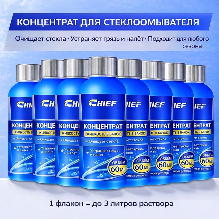 Концентрат стеклоомывателя 60мл