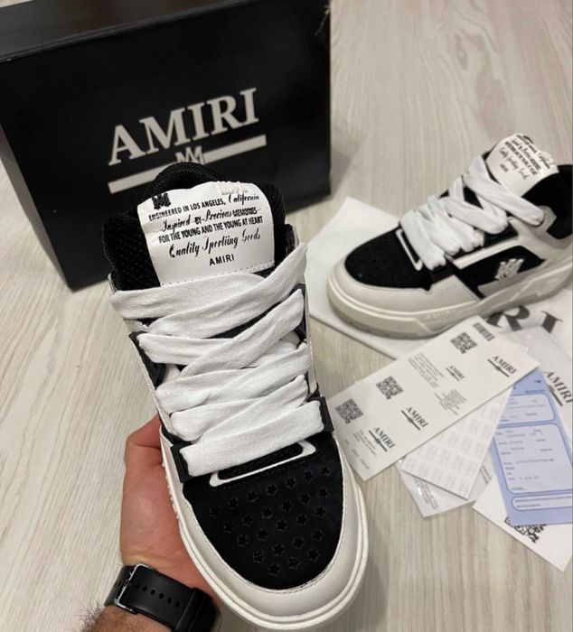 Amiri ma1 black&white