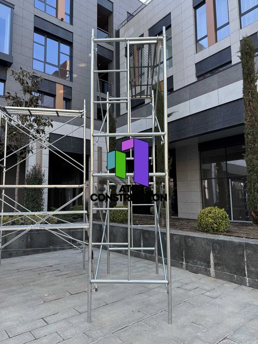 Леса строительные заводские, из качественной оцинкованной стали, Китай