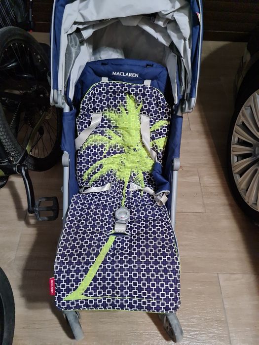 Детска количка Макларън Techno XT,BLUE/SILVER