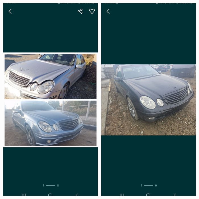 Piese/Dezmembrez Mercedes E200i E270cdi,E320cdi manuala automata