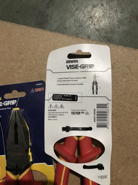 Cleste Patent Irwin Vise Grip 1000v 200mm 8”