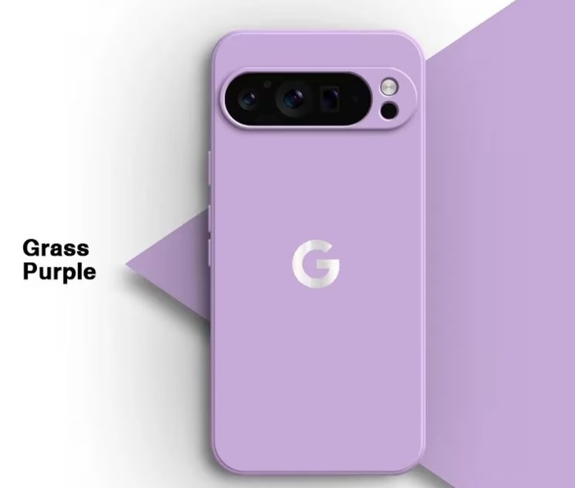 Google pixel 10, всички модели9a ударо-устойчив кейс с лого микрофибър