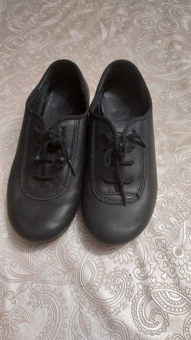 Pantofi baieti dans sportiv latino standard  ca NOI  piele L 19 -20 cm