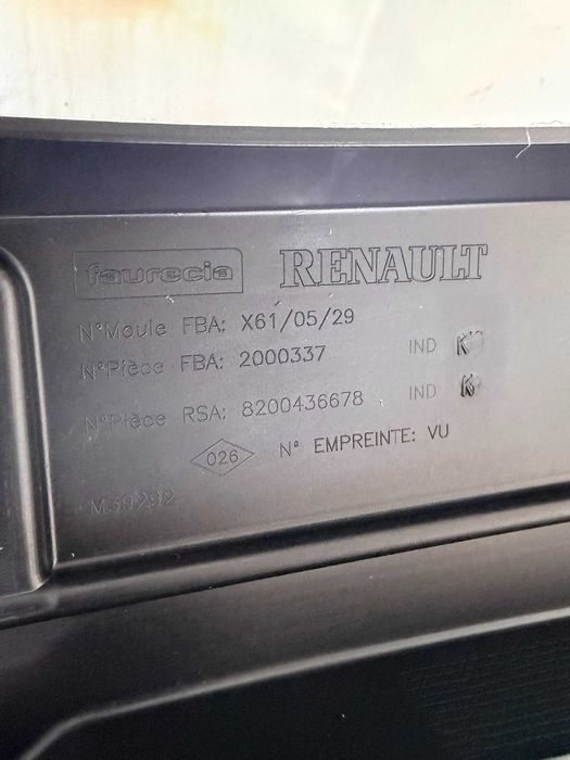 Bara fata Renault Kangoo 2 2008-2012 noua originala Renault