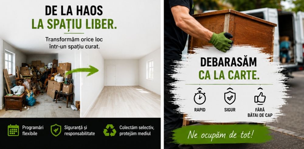 Execut debarasări și diverse construcții