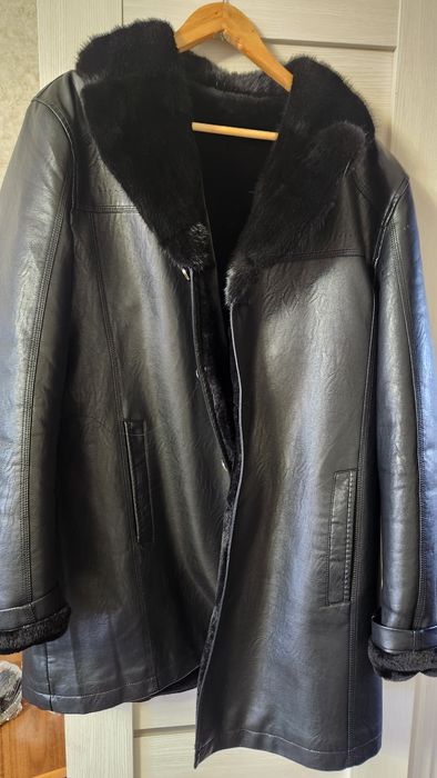 Продам кожанную дубленку