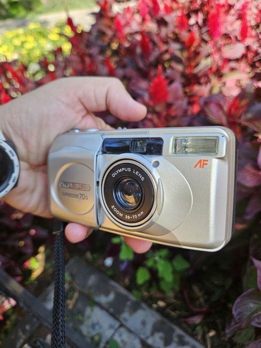 Olympus плёночный фотоаппарат