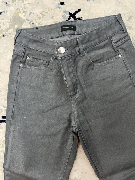 Pantaloni dama tip jeans ceruiti Massimo Dutti