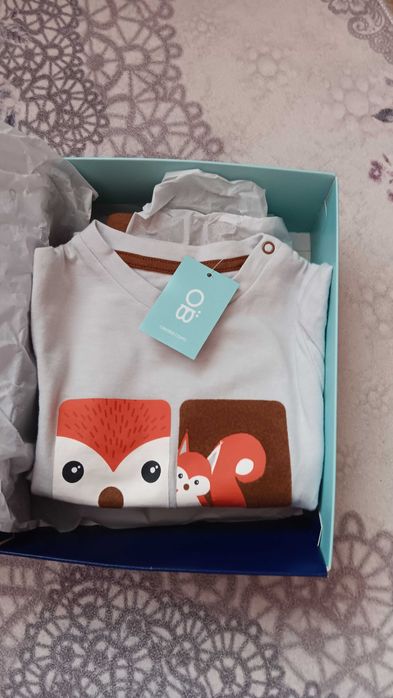 Нов бебешки комплект+подарък