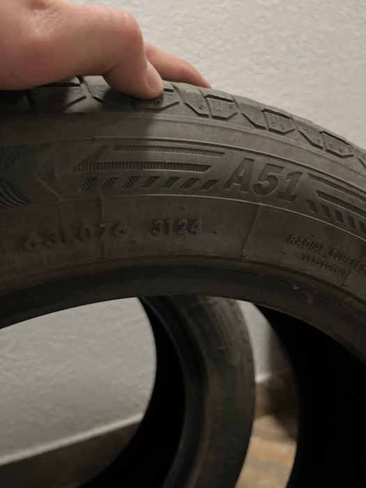 Комплект летних шин 215/55/16