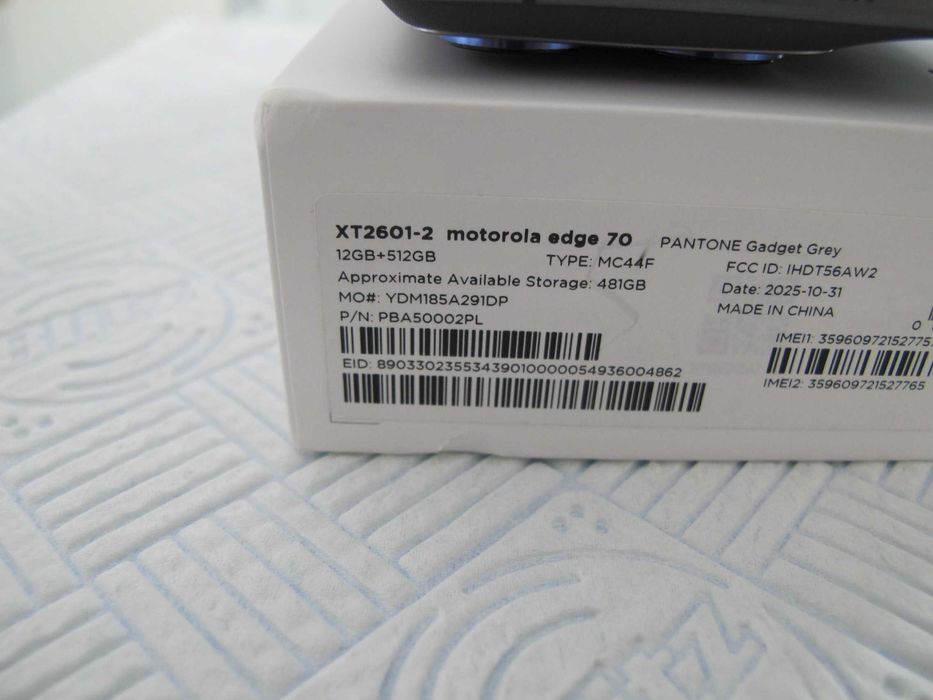 Motorola edge 70 , nou ! 0 cicluri bateria , garantie Altex din 18.12.