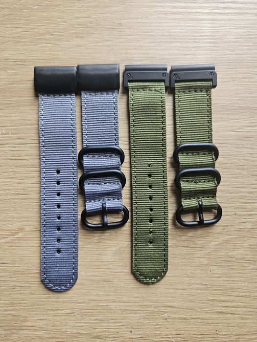 Curea material textil tip NATO pt fenix 3 HR, 5X, 6X pro, 5, 6 pro, 7S