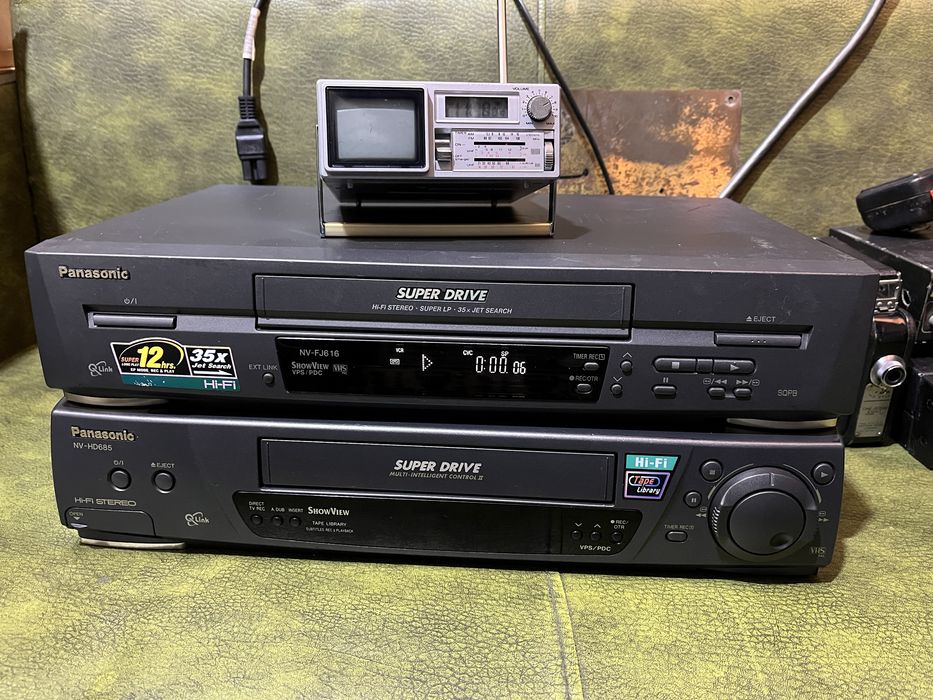 Player, Videorecorder vhs / SVHS