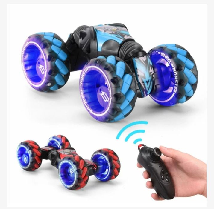 Masinuta Twist Air Gesture Car, Stunt Car, telecomanda 2.4 GHz, teleco