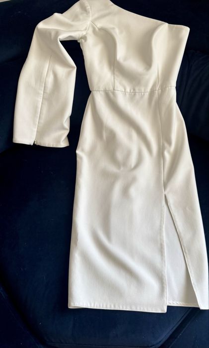 Rochie Sharon Rhea Costa xs/s- alba