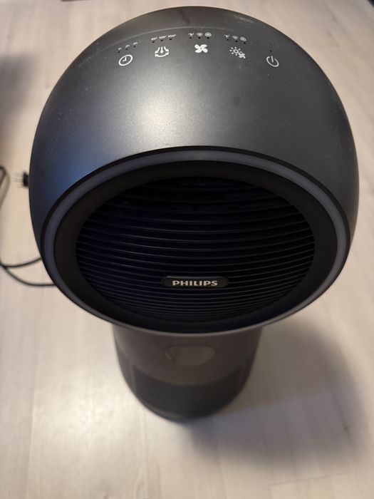 Purificator aer PHILIPS AMF220/15, 3 trepte viteza, Hepa, Incalzire/Racire, negru