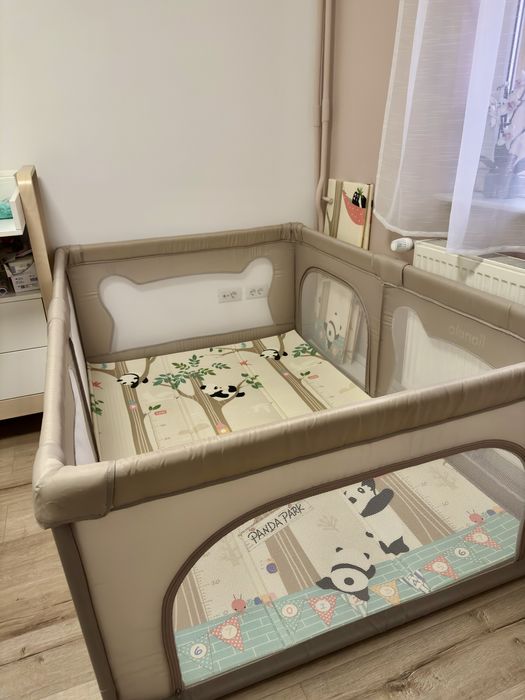 Tarc de Joaca Lionelo Willow 127x187 + Covor Joaca Spuma