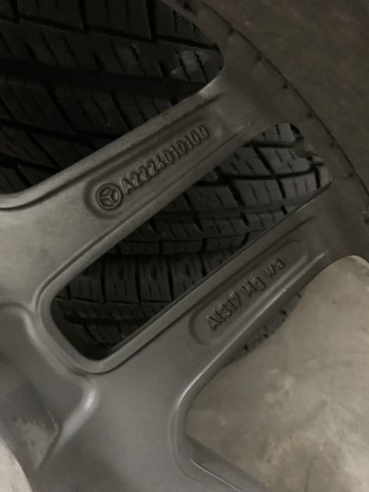 Колеса на Mercedes w222