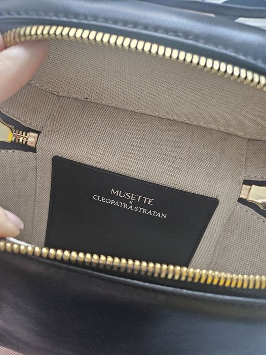 MUSETTE кожена дамска чанта