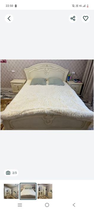 Шкаф и такта спальный