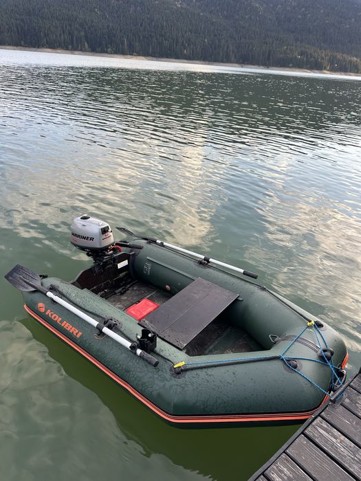 Barca kolibri cu motor 4 cai